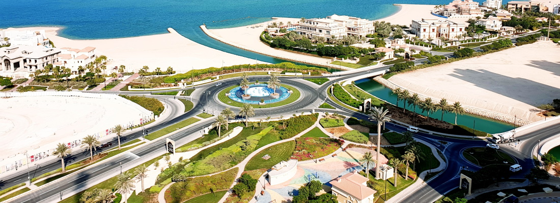 Coastal area in Doha