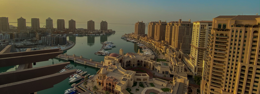 Harbour in Doha