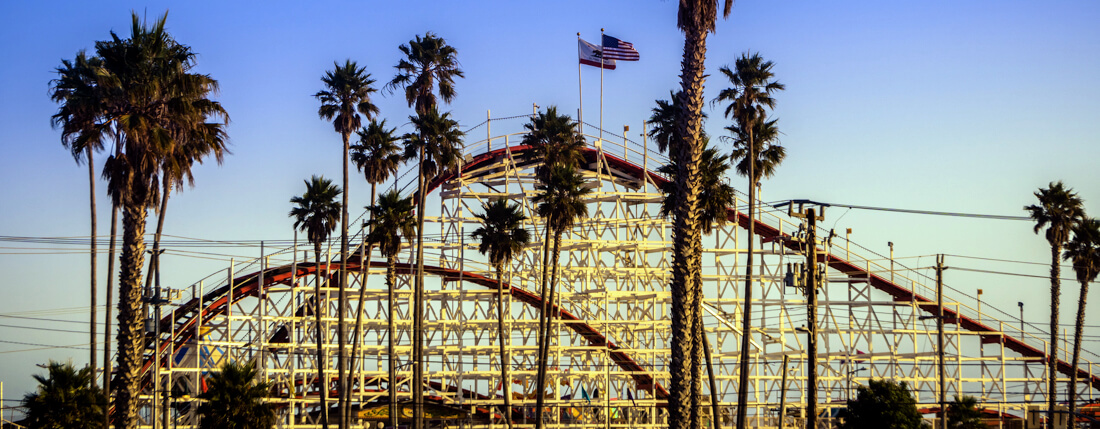 A rollercoaster for kids and family in San Francisco to enjoy