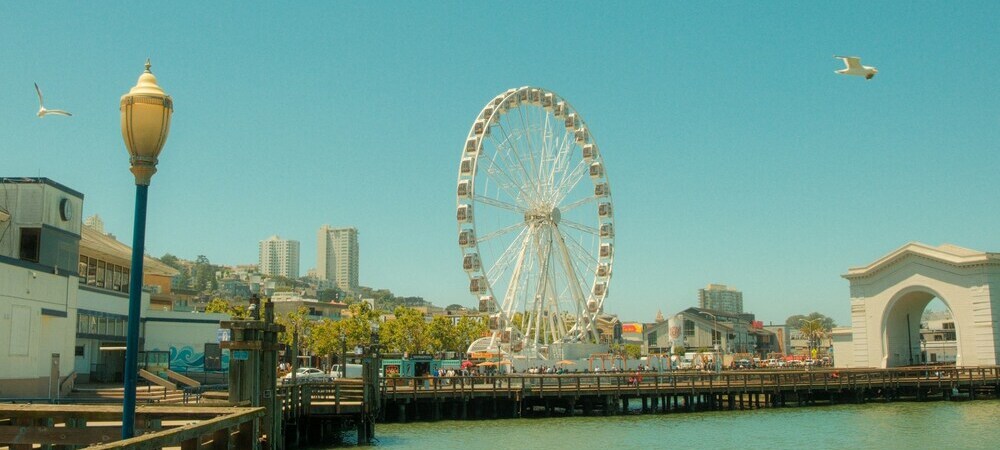 San Francisco Big Wheel at Fishermen's Wharf