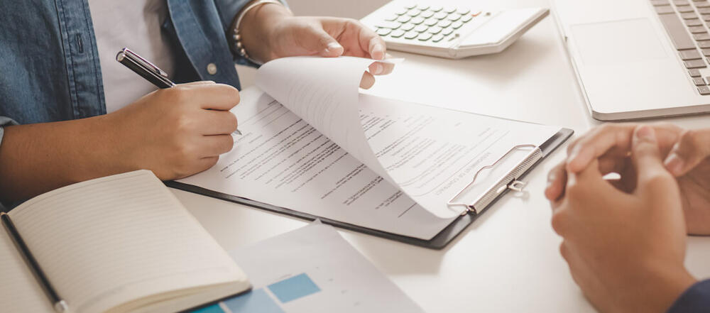 signing utilities paperwork in The Hague